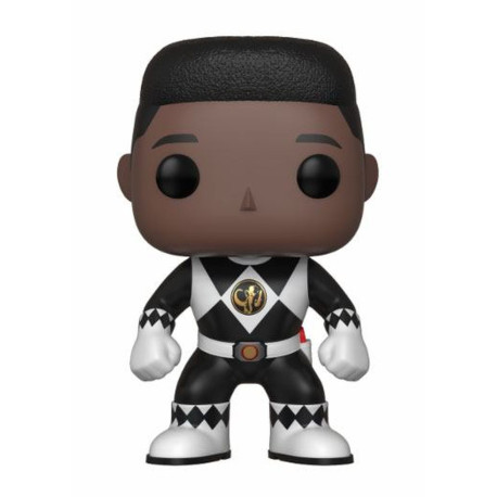 Figurine - Pop! TV - Power Rangers - Black Ranger Zack - N° 672 - Funko