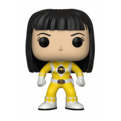 Figurine - Pop! TV - Power Rangers - Yellow Ranger (Unmasked) - N° 674 - Funko