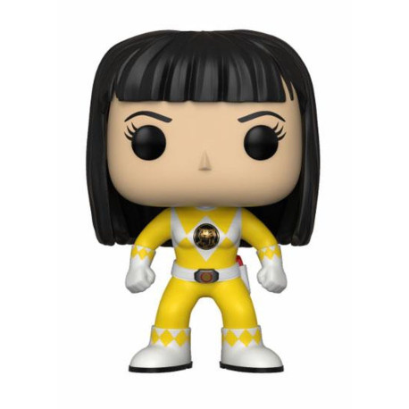 Figurine - Pop! TV - Power Rangers - Yellow Ranger (Unmasked) - Vinyl - Funko