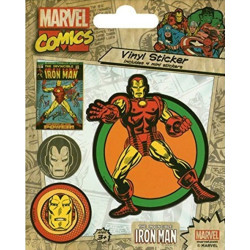 Stickers - Marvel - Iron Man - 7 cm - Pyramid International