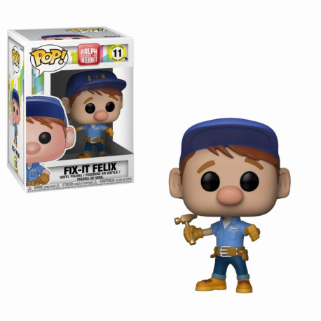 Figurine - Pop! Disney - Le Monde de Ralph 2 - Fix it Felix - Vinyl - Funko