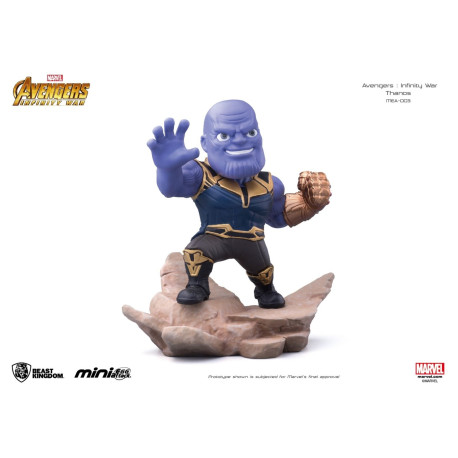 Figurine - Marvel - Mini Egg Attack - Avengers Infinity War - Thanos - Beast Kingdom Toys