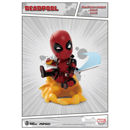 Figurine - Marvel - Mini Egg Attack - Deadpool - Ambush - Beast Kingdom Toys