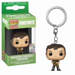 Porte-clé - Pocket Pop! Keychain - Fortnite - Highrise Assault Trooper - Funko