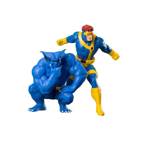 Figurine - Marvel - X-Men - Cyclops and Beast - ARTFX+ - Kotobukiya
