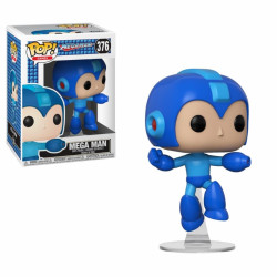 Figurine - Pop! Games - Mega Man - Jumping Megaman - N° 376 - Funko