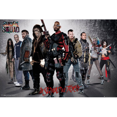 Poster - DC Comcis - Suicide Squad - Group - 61 x 91 cm - GB Eye