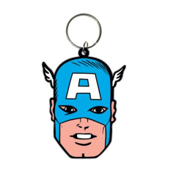 Porte-Clé - Marvel - Captain America (Face) - Pyramid International