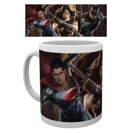 Mug / Tasse - DC Comics - Batman vs Superman - Trio Action - GB Eye