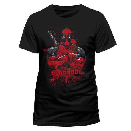 T-Shirt - Marvel - Deadpool - Pose Splash - CID