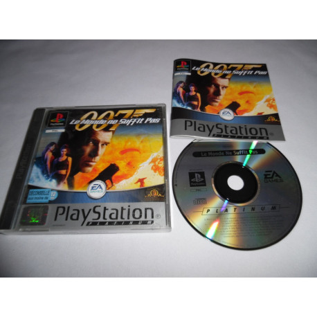 Jeu Playstation - 007 Le Monde ne suffit pas (Platinum) - PS1