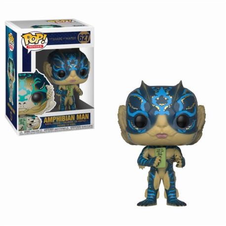 Figurine - Pop! Movies - La Forme de l'Eau - Amphibian Man with Card - N° 627 - Funko