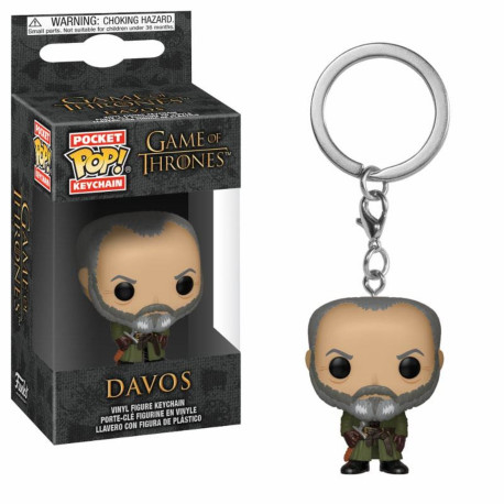 Porte-clé - Pocket Pop! Keychain - Game of Thrones - Davos - Funko