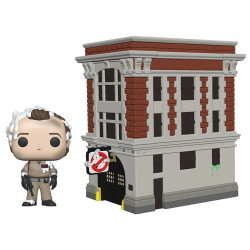 Figurine - Pop! Town - Ghostbusters - Dr Peter Venkman & House - N° 03 - Funko