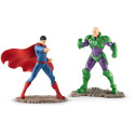 Figurine - Justice League - Coffret Superman vs Lex Luthor - Schleich