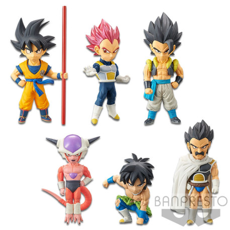 Figurine - Dragonball Super The Movie - WCF Vol.1 - 6 modèles - Banpresto