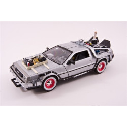 Réplique - Retour vers le Futur III - Delorean 1/24 - 18 cm - Welly