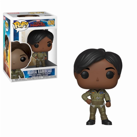 Figurine - Pop! Marvel - Captain Marvel - Maria Rambeau - N° 430 - Funko