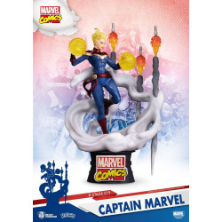 Figurine - Marvel - D-Stage - Captain Marvel Diorama - Beast Kingdom Toys