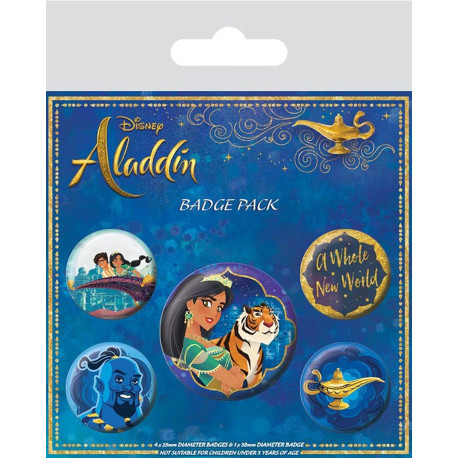 Badge - Disney - Aladdin - A Whole New World - Pyramid International