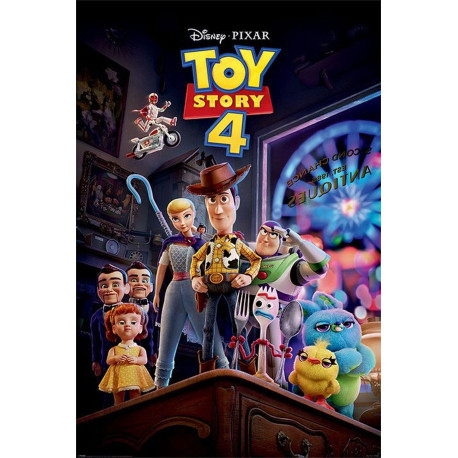 Poster - Disney - Toy Story 4 - Antique Shop Anarchy - 61 x 91 cm - Pyramid International