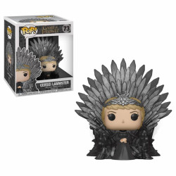 Figurine - Pop! TV - Game of Thrones - Cersei Lannister sur le Trône - Vinyl - Funko