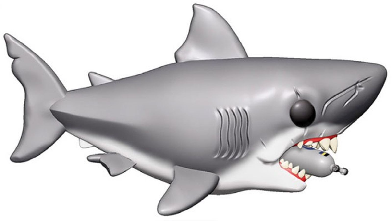 Funko Pop! Movies: Jaws – 6 GWS (Retro) - Les Dents De La Mer - Figurine Vinyle Géante à Collectionner - Cadeau Parfait Pour Fans D'Horreur Cadeau Fan Cinéma Rétro