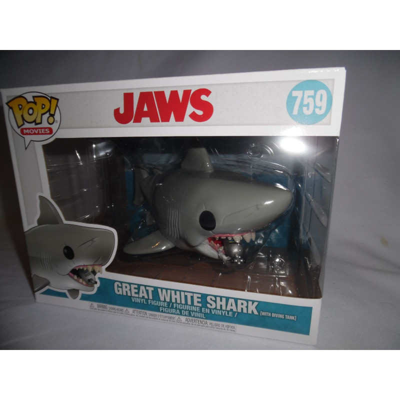 Figurine Funko Pop! Movies N°758 - Les Dents De La Mer - Grand Requin Blanc - FILM Figurine Funko Pop! Movies N°758 - Les Dents De La Mer - Grand Requin Blanc - FILM