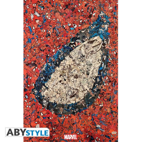 Poster - Marvel - Oeil Spider-Man - 91.5 x 61 cm - ABYstyle