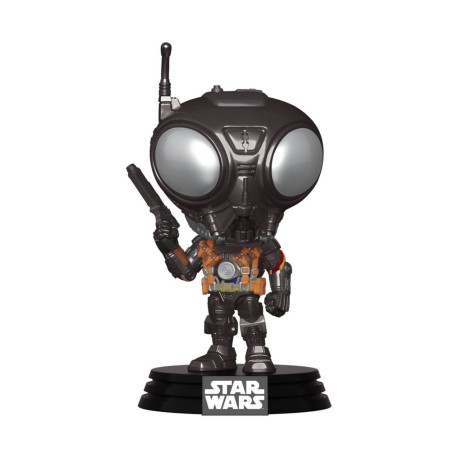 Figurine - Pop! Star Wars - The Mandalorian - Q9-Zero - N° 349 - Funko