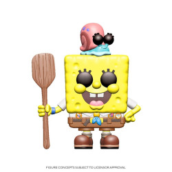 Figurine - Pop! Animation - Bob l'Eponge - SpongeBob Camping Gear - N° 916 - Funko
