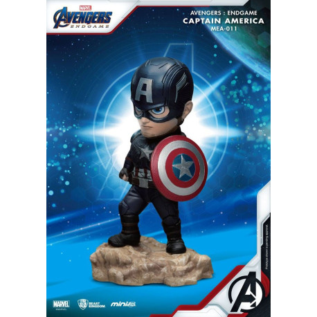Figurine - Marvel - Mini Egg Attack - Avengers Endgame - Captain America - Beast Kingdom Toys