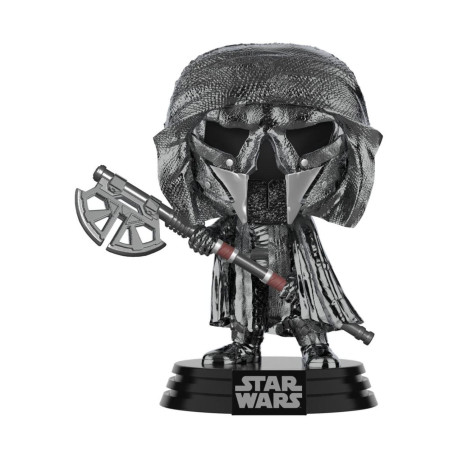 Figurine - Pop! Star Wars 9 - Knight of Ren Axe (Chrome) - N° 325 - Funko