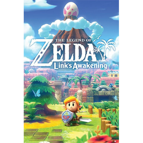 Poster - The Legend of Zelda - Link's Awakening - 61 x 91 cm - Pyramid International