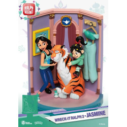 Figurine - Disney - D-Stage - Ralph 2.0 - Jasmine & Vanellope - Beast Kingdom Toys