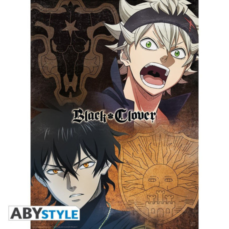 Poster - Black Clover - Asta & Yuno - 52 x 38 cm - ABYstyle
