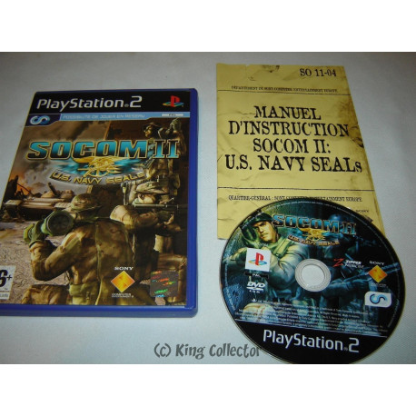 Jeu Playstation 2 - SOCOM II: US Navy SEALs - PS2