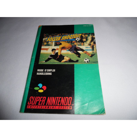 Notice - Super Nintendo - Soccer Shoutout