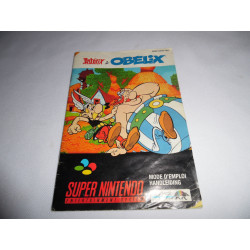 Notice - Super Nintendo - Astérix & Obélix