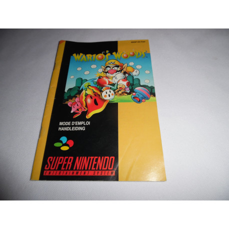 Notice - Super Nintendo - Wario's Woods