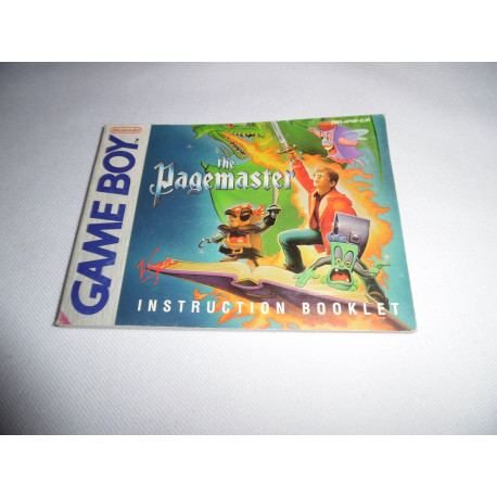 Notice - Game Boy - The Pagemaster