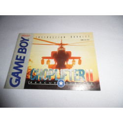 Notice - Game Boy - Choplifter II