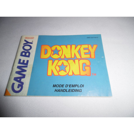 Notice - Game Boy - Donkey Kong