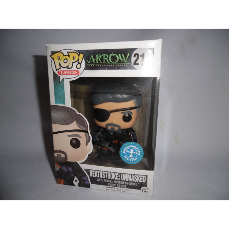 Figurine - Pop! TV - Arrow - Deathstroke Unmasked - N° 211 - Funko