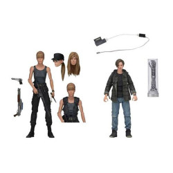 Figurine - Terminator 2 - Sarah & John Connor - 18 cm - NECA