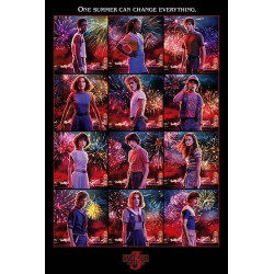 Poster - Stranger Things - Character Montage - 61 x 91 cm - Pyramid International