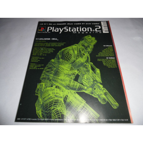 Magazine - Playstation 2 Magazine - n° 72 - Splinter Cell