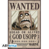 Poster - One Piece - Wanted Usopp New - 52 x 35 cm - ABYstyle
