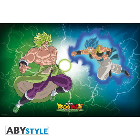 Poster - Dragon Ball Super - Broly vs Gogeta - 91.5 x 61 cm - ABYstyle