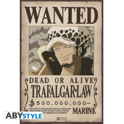 Poster - One Piece - Wanted Trafalgar Law - 52 x 35 cm - ABYstyle